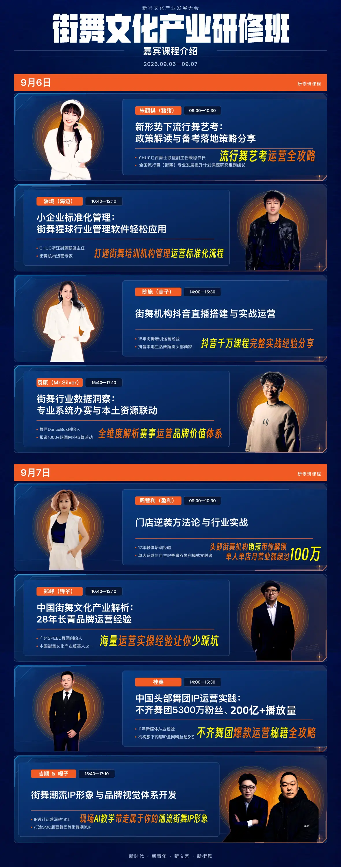 研修班课程海报